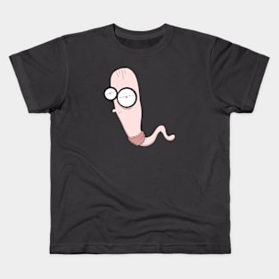 Emo Worm Kids T-Shirt